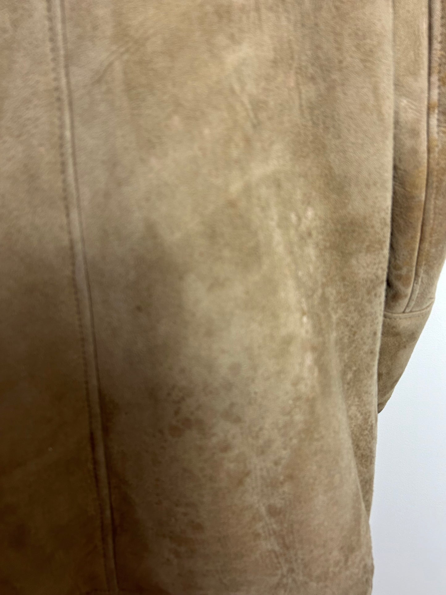 Vintage LAKELAND SHEEPSKIN CENTRE UK Size 14 Real Sheepskin Shearling Jacket