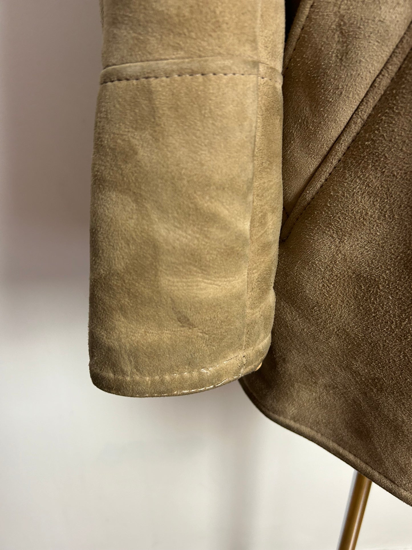 Vintage LAKELAND SHEEPSKIN CENTRE UK Size 14 Real Sheepskin Shearling Jacket