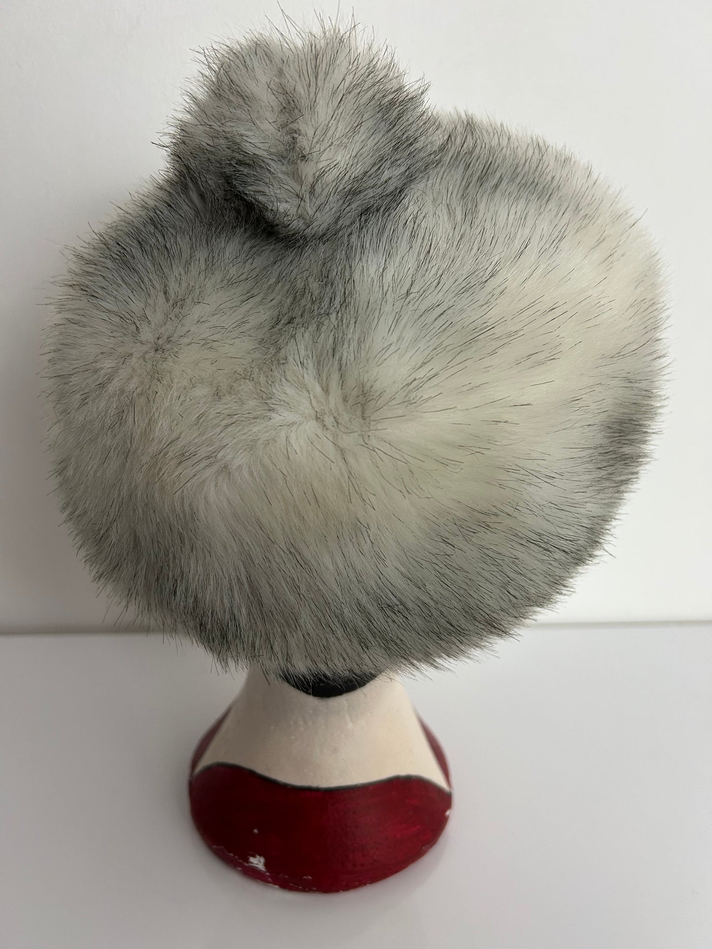 Vintage ST MICHAEL Gorgeous Cossack Style Faux Fur Hat